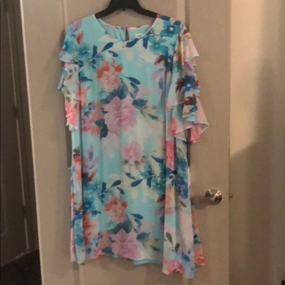 Calvin Klein floral dress